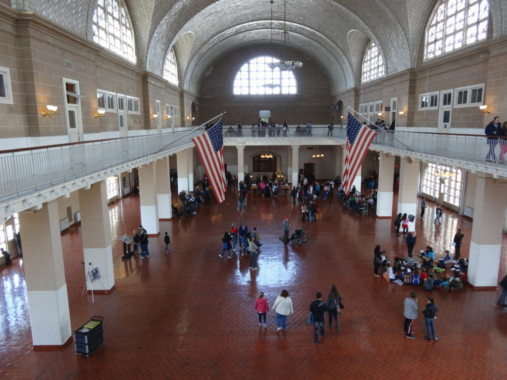 Ellis Island, Immigrant Building - New-York