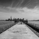 Manhattan depuis Liberty Island - New-York