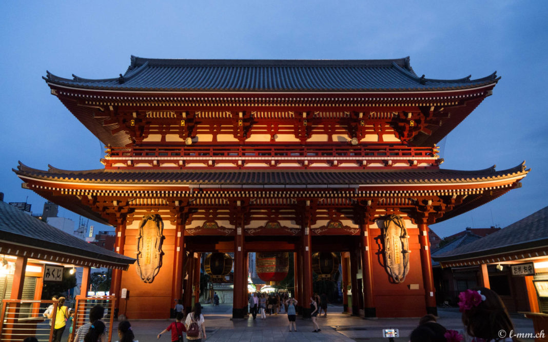 Asakusa - la porte Hōzōmon - Tokyo