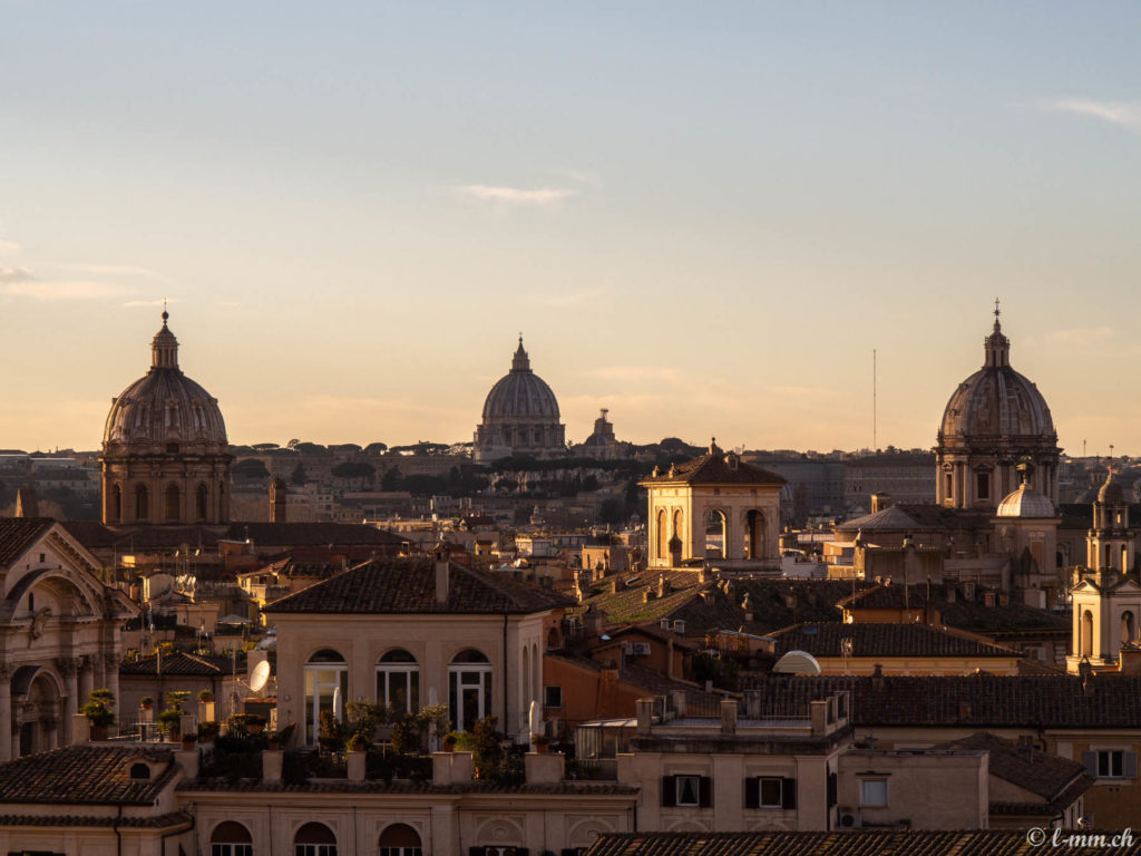 Vue sur les toits - Rome